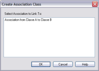 create association class - enterprise architect
