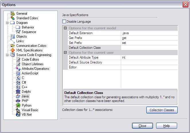 mda java options